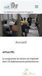 Mobile Screenshot of lirepourensortir.org